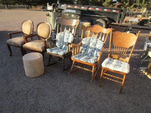 lot 114 image: Chairs