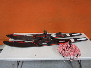 lot 75 image: (New) Water Skis & Rope