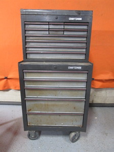 lot 174 image: Craftsman Tool Box 18x27x54