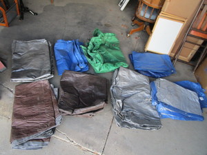 lot 199 image: Tarps