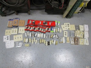 lot 252 image: Electrical Boxes, Switches, Covers