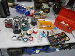 lot 260 image: Electrical Wire, Connectors & Misc.