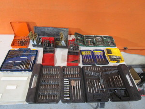 lot 213 image: Drill Bit Kits