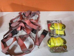 lot 217 image: (4) Tire Ratchet Straps
