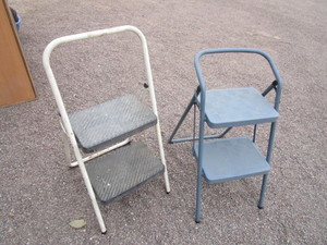 lot 228 image: (2) 2 Step Ladders