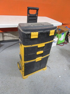 lot 230 image: Stackable Tool Box  Contents