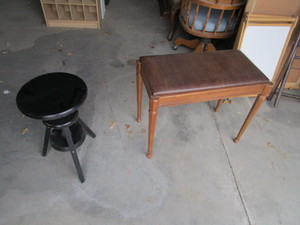 lot 237 image: PianoKeyboard Stools