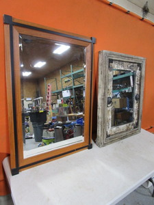 lot 245 image: (2) Large Mirrors