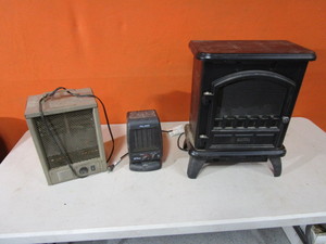 lot 248 image: (3) Space Heaters