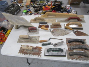 lot 268 image: Misc. Trowels