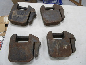 lot 273 image: Utility Tractor Weights