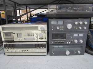 lot 303 image: Vintage Stereo Equipment
