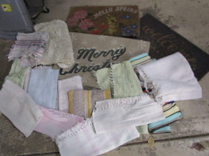 lot 99 image: Throw Rugs, Door Mats