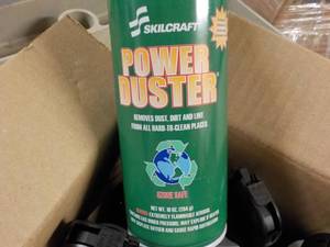 lot 57 image: 6-10 oz cans Skilcraft Power Duster