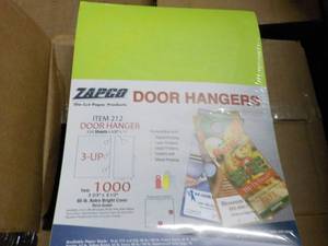 lot 60 image: Zapco 1000 - 8 12 x 11 Door Hange...