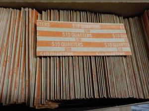 lot 66 image: Box of 1000 Flat Coin Wrappers -Qua...