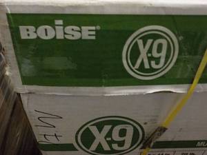 lot 73 image: Boise X-9 5000 sheets 8.5 x 14 Whi...