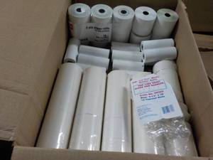 lot 86 image: Printer Rolls of Paper...