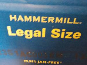 lot 112 image: Hammermill 4000 sheets White 8 12 ...