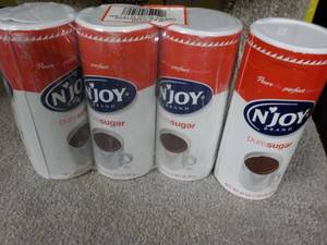 lot 114 image: 4 - 20 oz N-Joy Pure Sugar...