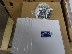 lot 129 image: White Boards and Dry Erase Markers...