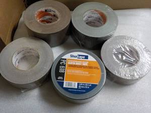 lot 136 image: 5 Rolls Shurtape Cloth Duct Tape 1....