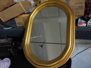 lot 162 image: Coppertone Framed Mirror 21 x 30 ...