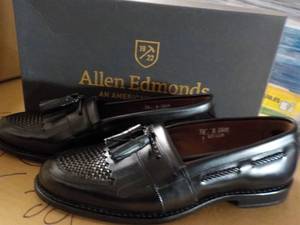 lot 188 image: Allen Edmonds Cody size 10D Black S...