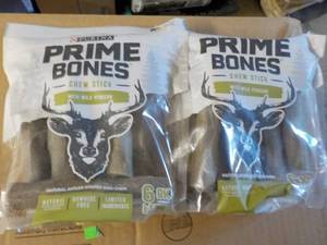 lot 200 image: 2 - 22 oz Bags Purina Prime Bones C...