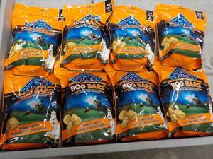 lot 204 image: 8 - 11 oz Bags Blue Boo Bars Dog Bi...
