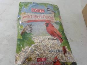 lot 220 image: 10 lb. Bag Kaytee Wild Bird Food...