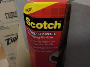 lot 290 image: 2 Boxes Scotch Cover Up Rolls - 12 ...