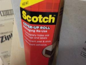 lot 291 image: 2 Boxes Scotch Cover Up Rolls - 12 ...