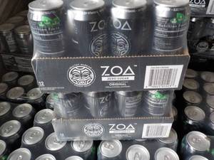 lot 301 image: 2 - 12 Packs ZOA Zero Sugar Energy ...