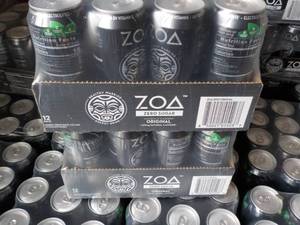 lot 304 image: 2 - 12 Packs ZOA Zero Sugar Energy ...