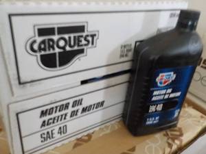 lot 330 image: 12 Qt Bottles Carquest Motor Oil SA...