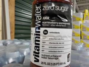 lot 337 image: 2 - 12 Packs Vitaminwater Zero Suga...