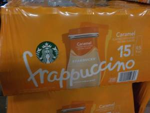 lot 340 image: 15 pack Starbucks Frappuccino Caram...
