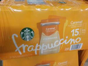 lot 341 image: 15 pack Starbucks Frappuccino Caram...