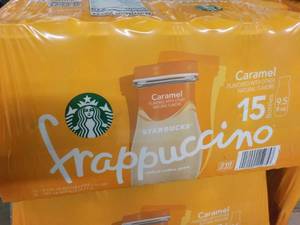 lot 342 image: 15 pack Starbucks Frappuccino Caram...