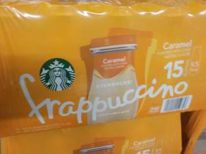lot 343 image: 15 pack Starbucks Frappuccino Caram...