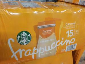 lot 345 image: 15 packs Starbuck Frappuccino Caram...