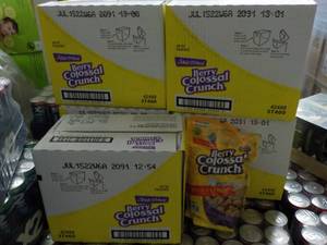 lot 363 image: 5 Boxes Malt O Meal Berry Colossal ...
