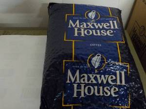lot 373 image: 4 lb. Bag Maxwell House Whole Coffe...