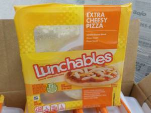 lot 399 image: Case of 16 Extra Cheesy Pizza Lunch...
