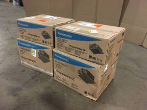 Lot of assorted Panasonic Whisper units customer returns see pictures