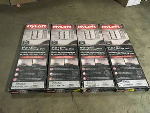 Lot of 4 - 60 in x 45 in Ceiling Storage Units customer returns see pictures
