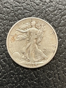 1934-S Walking Liberty Half Dollar