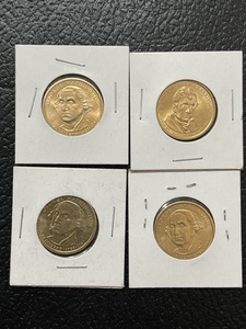 Presidential Dollars Uncirculated