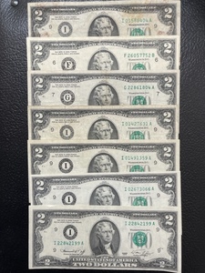 $2 Dollar Bills